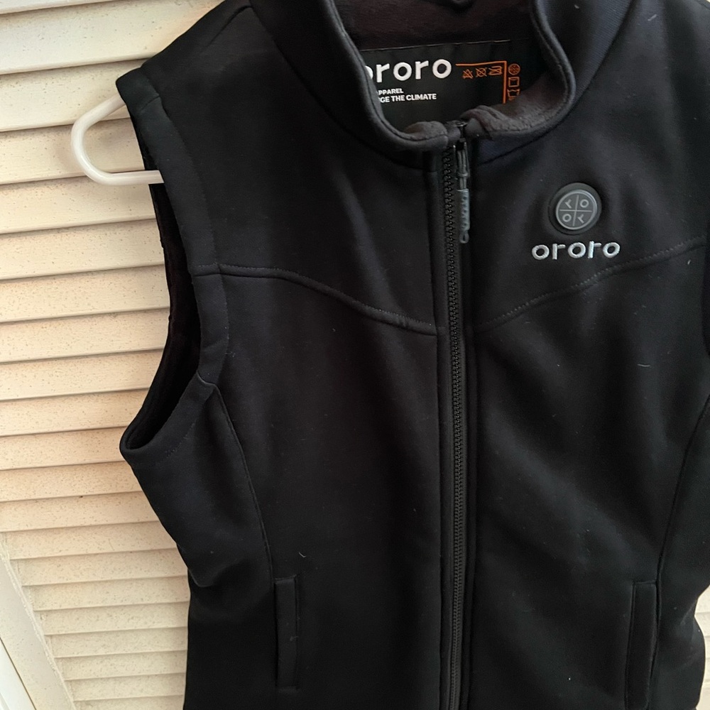 Ororo Women's Black Heated Vest